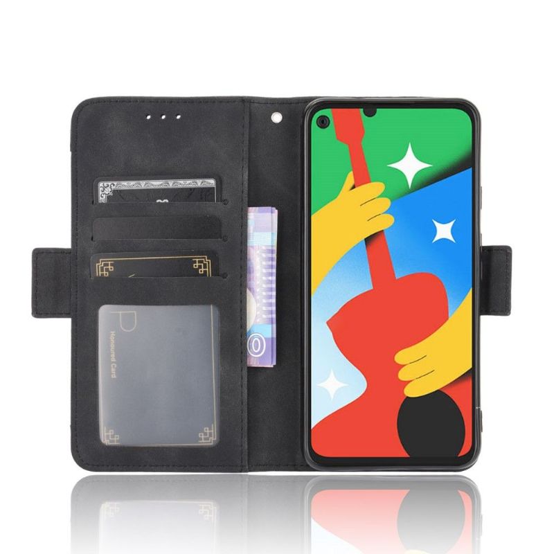 Flipové Pouzdro Na Google Pixel 4a 5G Premium S Držitelem Karty