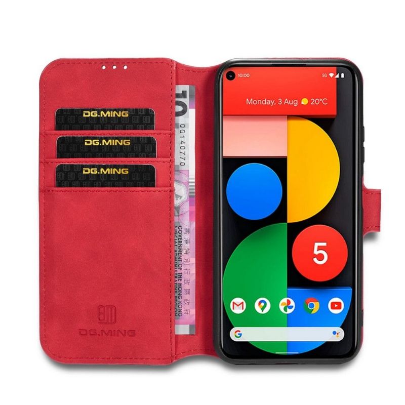Flipové Pouzdro Na Google Pixel 4a 5G Retro Styl Dg Ming