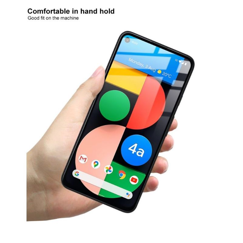 Ochrana Obrazovky Z Tvrzeného Skla Google Pixel 4A 5G V Plné Velikosti