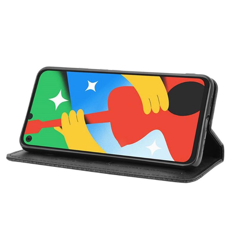 Pouzdra Na Google Pixel 4a 5G Kůže Ve Stylu Cirénius