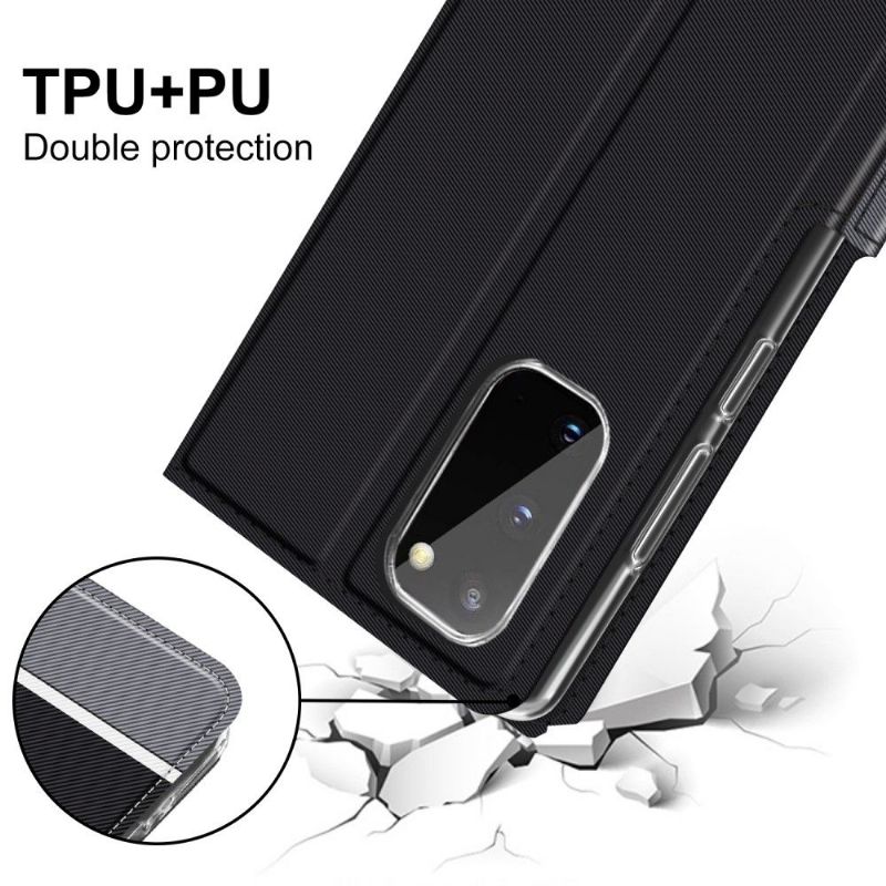 Flipové Pouzdro Na Samsung Galaxy S20 Kůže Ve Stylu Victoria
