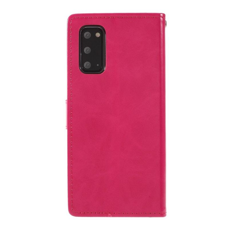 Flipové Pouzdro Na Samsung Galaxy S20 Merkur Modrý Měsíc
