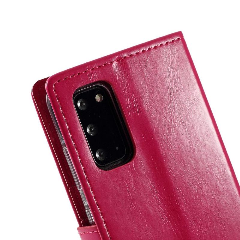 Flipové Pouzdro Na Samsung Galaxy S20 Merkur Modrý Měsíc