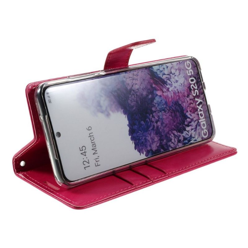 Flipové Pouzdro Na Samsung Galaxy S20 Merkur Modrý Měsíc