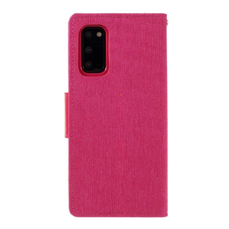 Flipové Pouzdro Na Samsung Galaxy S20 Merkurové Plátno