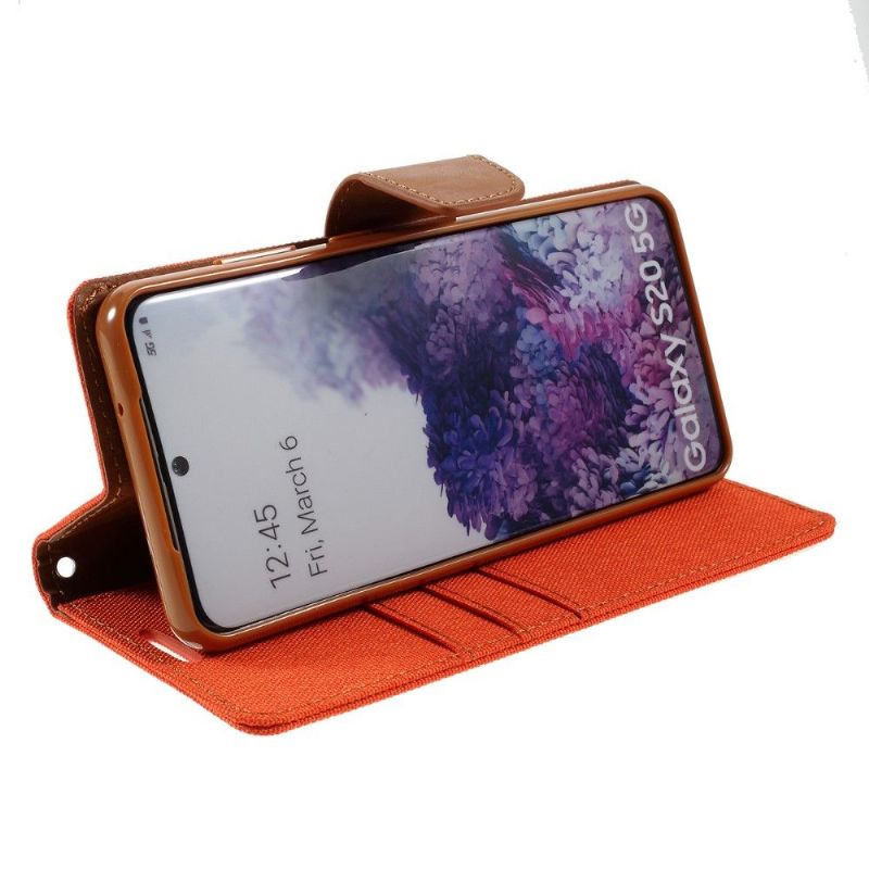 Flipové Pouzdro Na Samsung Galaxy S20 Merkurové Plátno