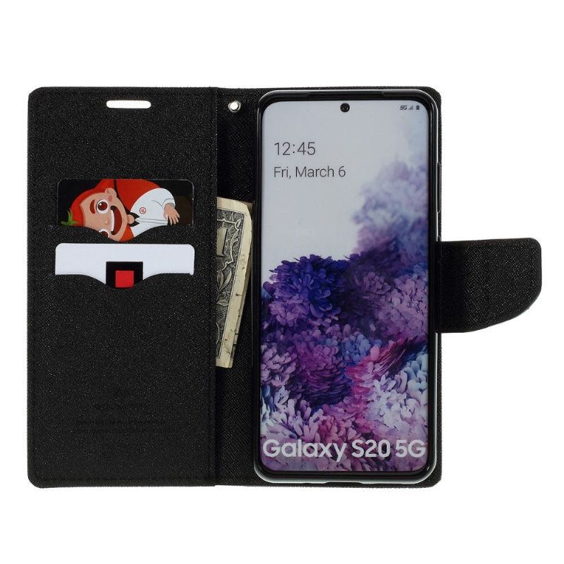 Flipové Pouzdro Na Samsung Galaxy S20 Peněženkové Pouzdro Merkurova Fantazie
