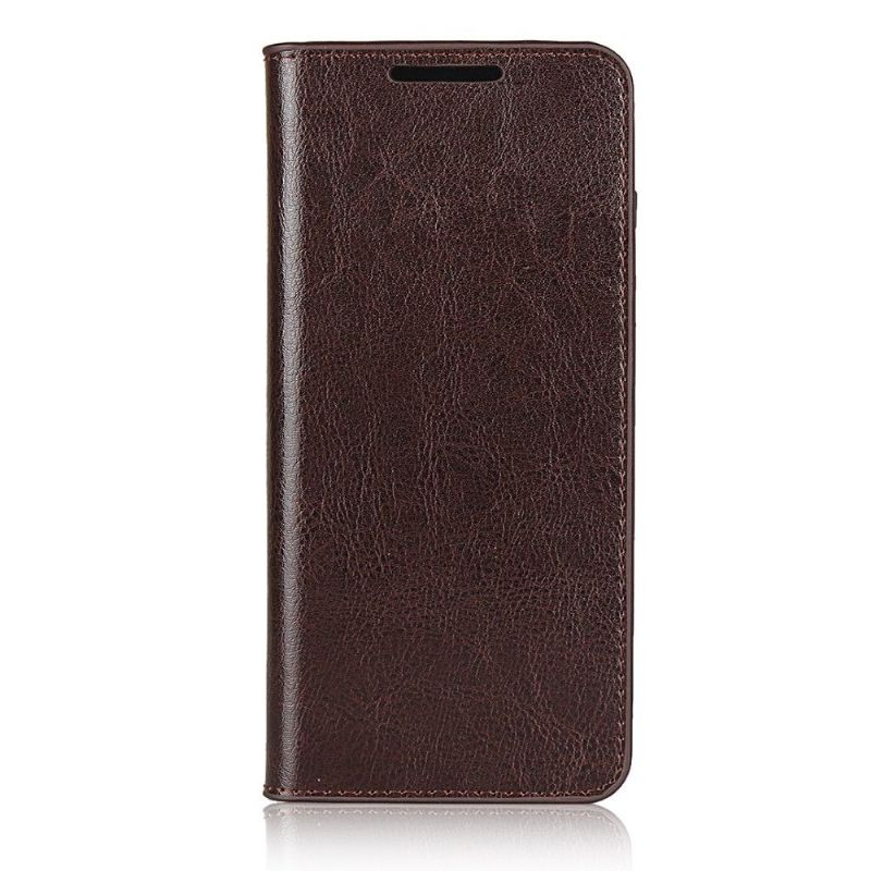 Kožené Pouzdro Na Samsung Galaxy S20 Funkce Podpory Koženého Držáku Karty