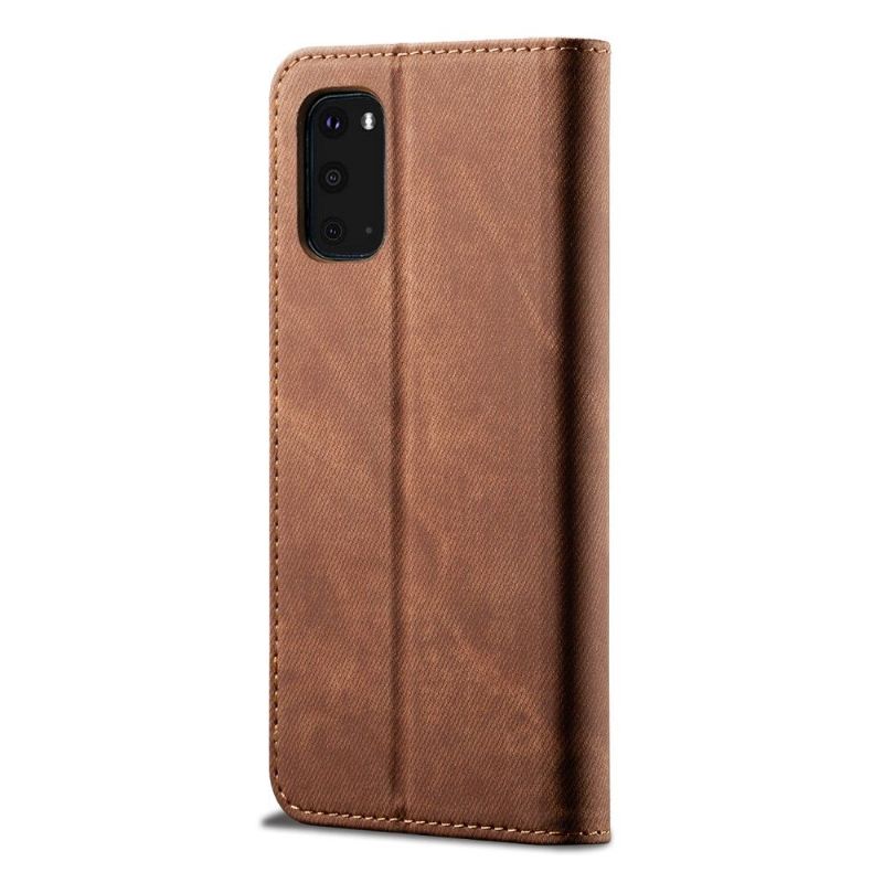 Kožené Pouzdro Na Samsung Galaxy S20 Kožený Efekt La Giulia