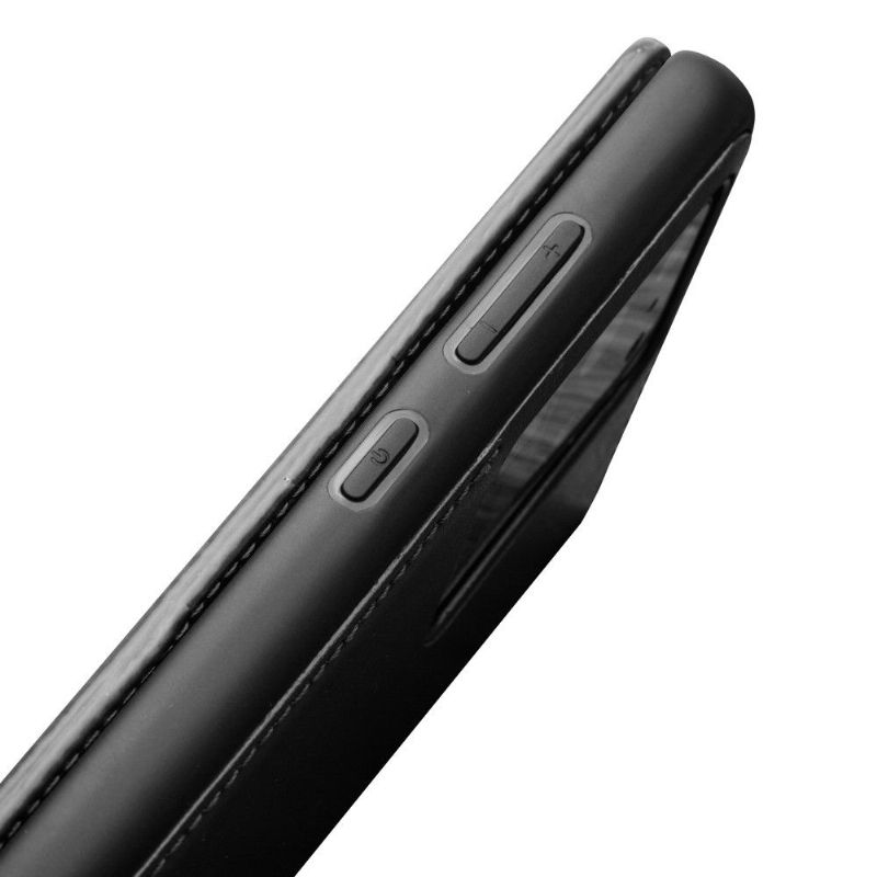 Kožené Pouzdro Na Samsung Galaxy S20 Ručně Vyráběná Pravá Kůže