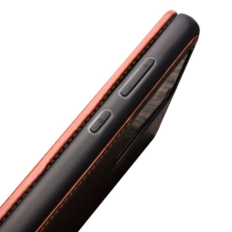 Kožené Pouzdro Na Samsung Galaxy S20 Ručně Vyráběná Pravá Kůže