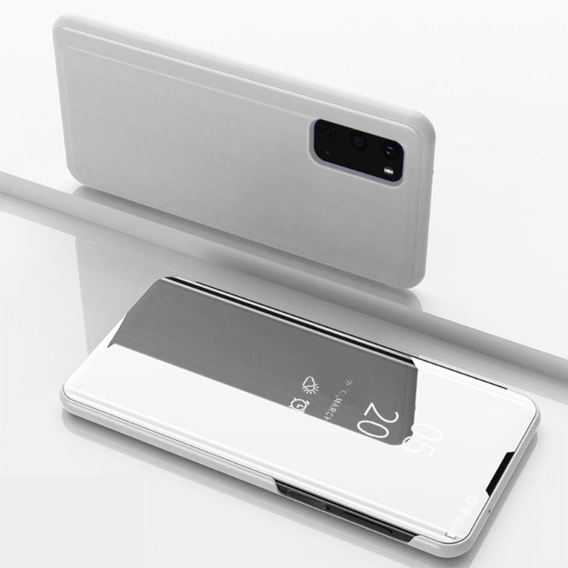 Kryt Na Samsung Galaxy S20 Flipové Pouzdro Zrcadlový Efekt