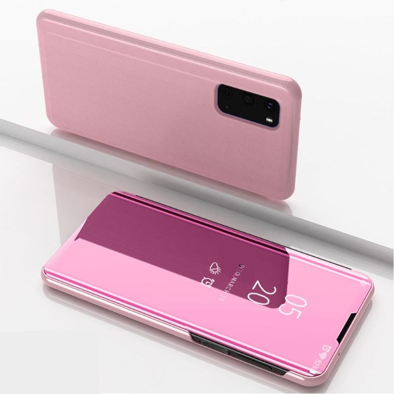 Kryt Na Samsung Galaxy S20 Flipové Pouzdro Zrcadlový Efekt