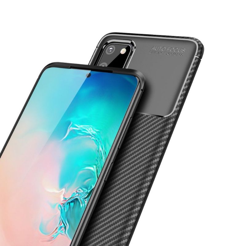 Kryt Na Samsung Galaxy S20 Gel Ve Stylu Uhlíkových Vláken