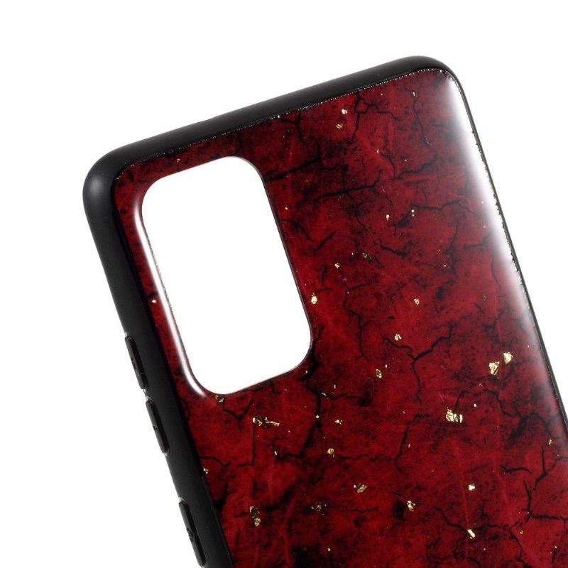 Kryt Na Samsung Galaxy S20 Glam Gold Leaf Coating