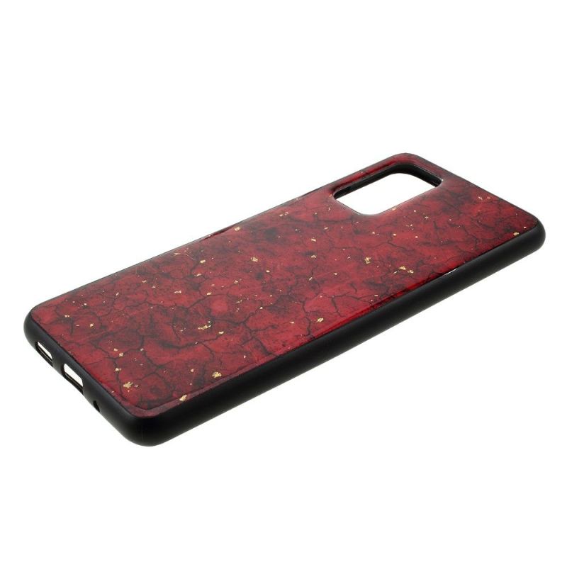 Kryt Na Samsung Galaxy S20 Glam Gold Leaf Coating