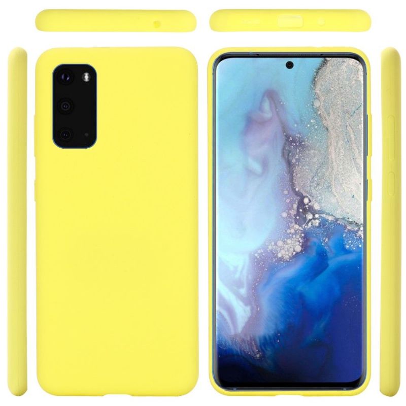 Kryt Na Samsung Galaxy S20 Puro Tekutý Silikon