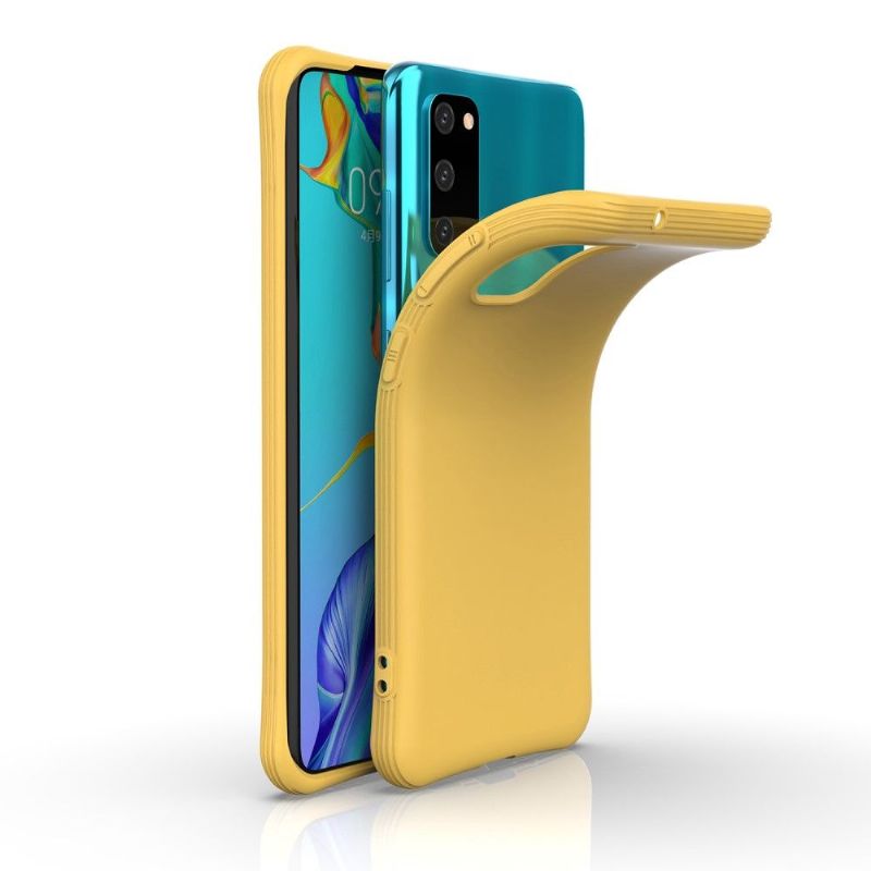 Kryt Na Samsung Galaxy S20 Rohy Zesílené Silikonovou Rohoží