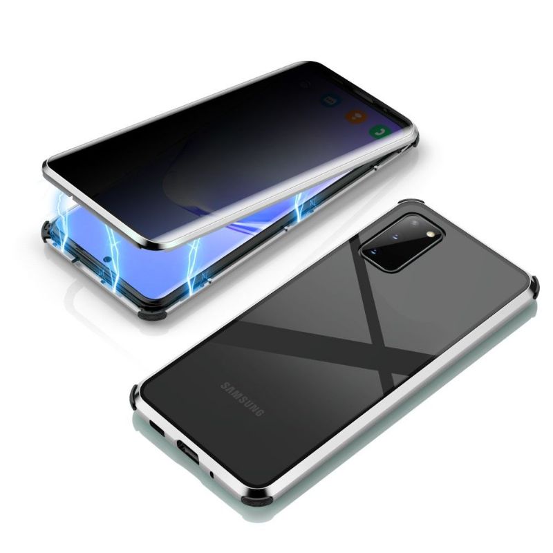 Kryty Na Mobil Na Samsung Galaxy S20 Odnímatelné Tvrzené Sklo S Privátním Filtrem