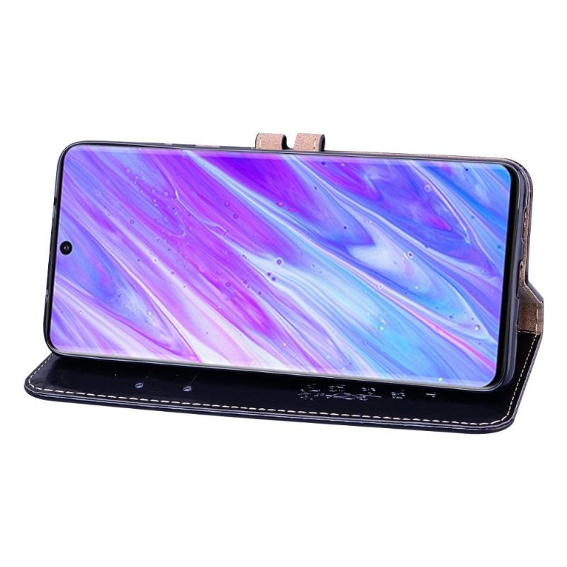 Pouzdra Na Samsung Galaxy S20 Luxusní Vintage Kožený Efekt