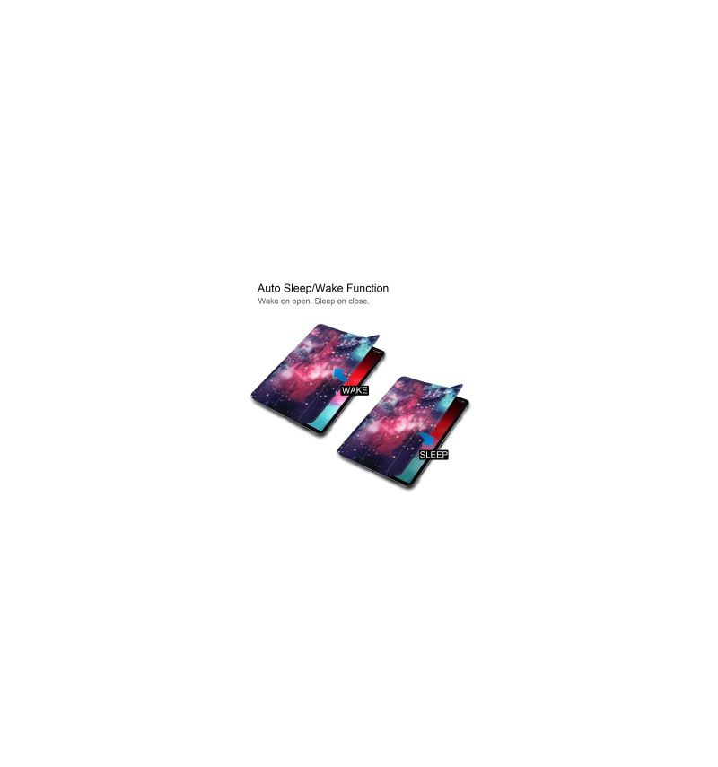 Chytré Pouzdro Galaxy Pattern Pro iPad Pro 12.9 2018