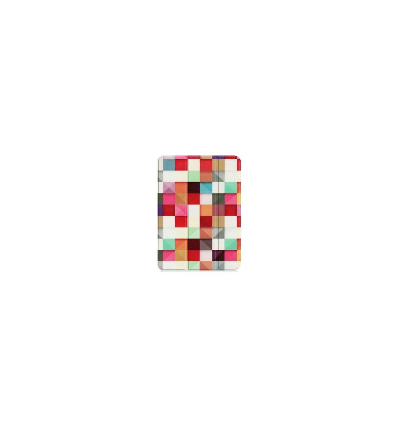 iPad Pro 12.9 2018 - Chytré Pouzdro Colorful Tile