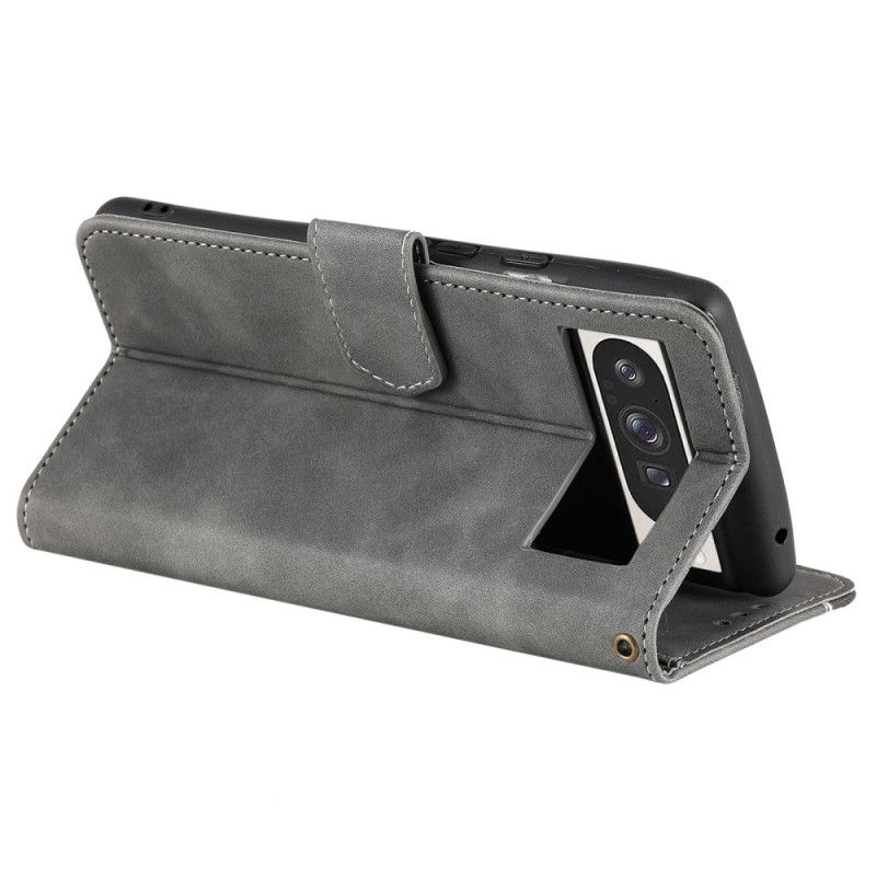 Kožený Kryt Google Pixel 10 Pro Xl Dvoubarevná S Páskem