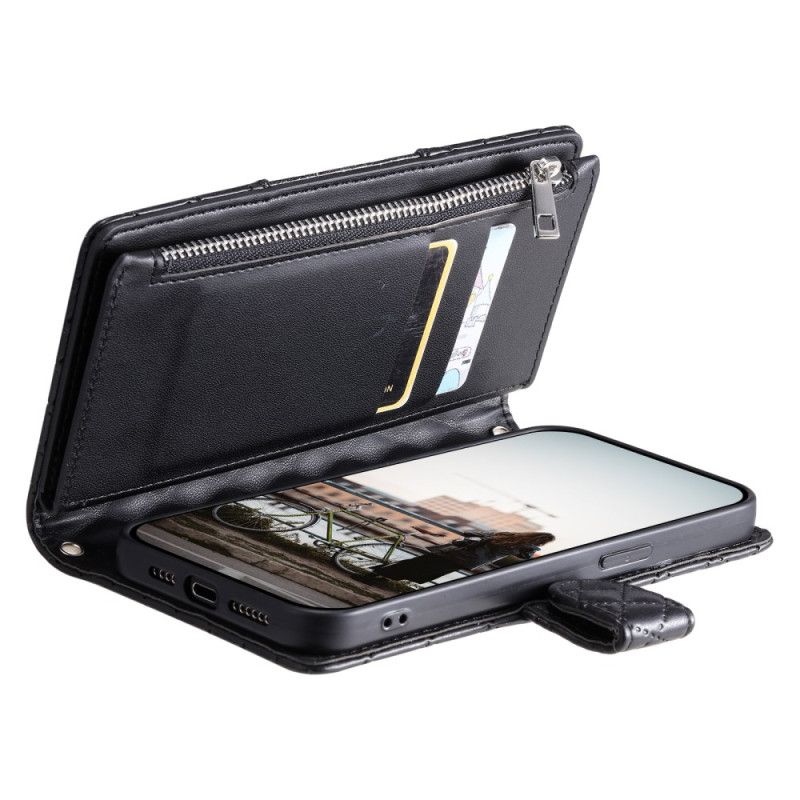 Kožený Kryt Google Pixel 10 Pro Xl Prošívaný Styl S Řemínkem