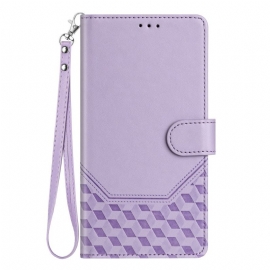 Kožený Kryt Google Pixel 10 Pro Xl Voštinový Design S Páskem