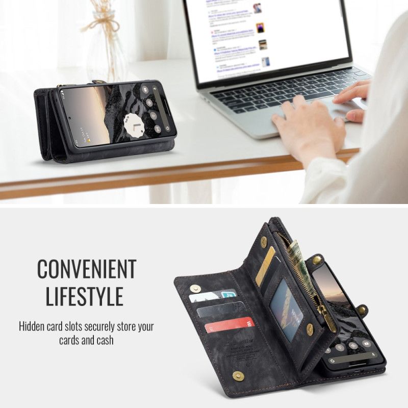 Kožený Kryt Na Google Pixel 10 Pro Xl Pouzdro