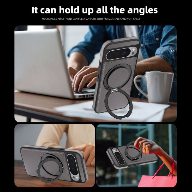 Kryt Google Pixel 10 Pro Xl Kryty Na Mobil Držák Na Prsten Kompatibilní S Magsafe Semišový Efekt