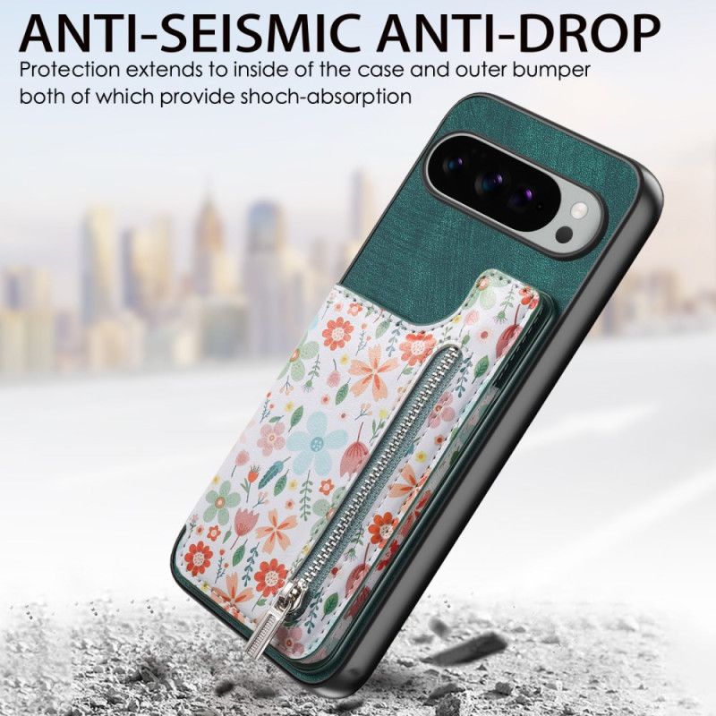 Kryt Google Pixel 10 Pro Xl Květinová Peněženka