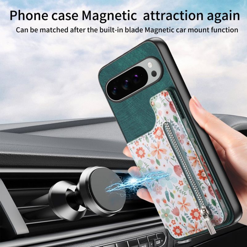 Kryt Google Pixel 10 Pro Xl Květinová Peněženka