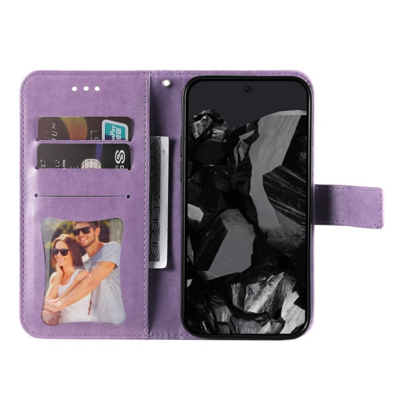 Peněženková Pouzdra Google Pixel 10 Pro Xl Kryty Na Mobil Mandala S Popruhem