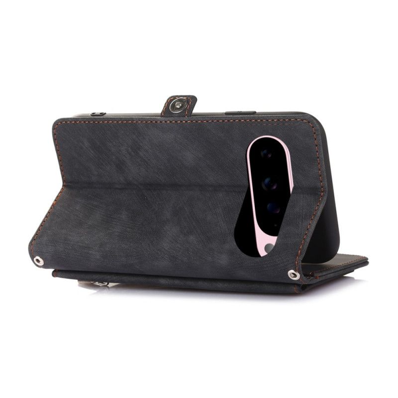 Peněženková Pouzdra Google Pixel 10 Pro Xl Kryty Na Mobil Peněženka S Efektem Semiše