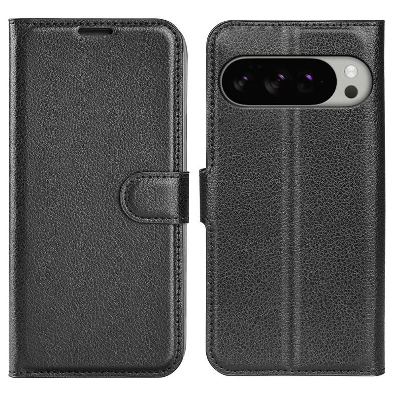 Peněženková Pouzdra Google Pixel 10 Pro Xl Kryty Na Mobil Umělá Kůže Liči