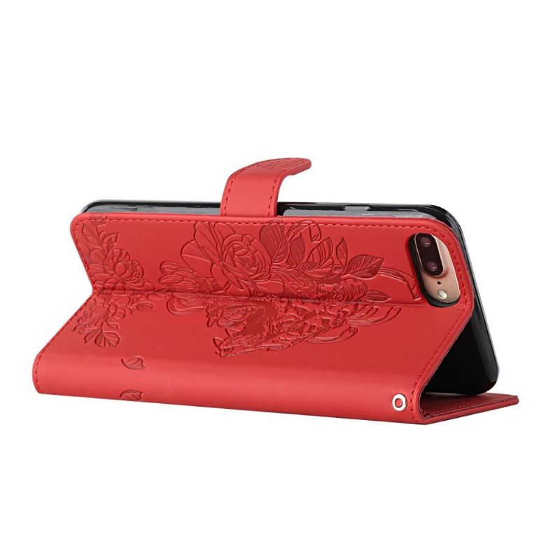 Flipové Pouzdro Na iPhone 8 Plus / 7 Plus Design Tygra