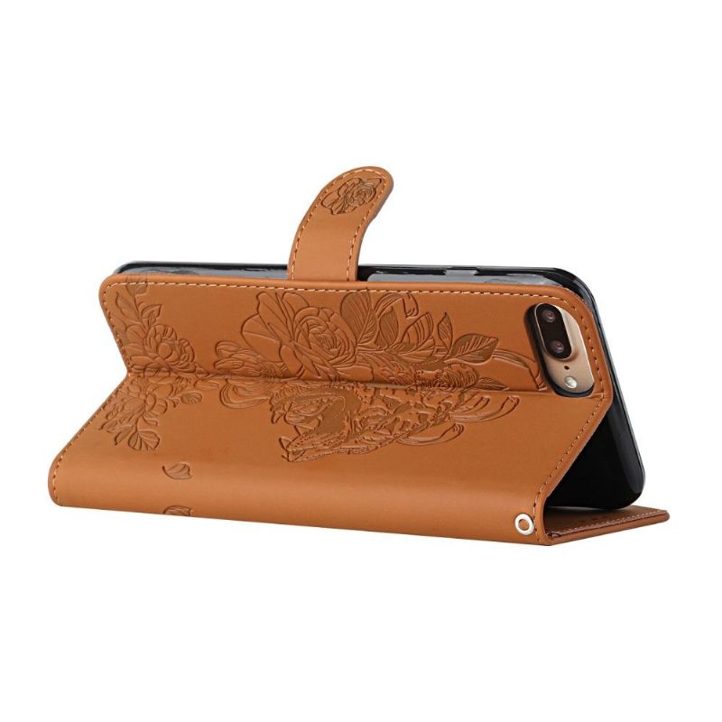 Flipové Pouzdro Na iPhone 8 Plus / 7 Plus Design Tygra