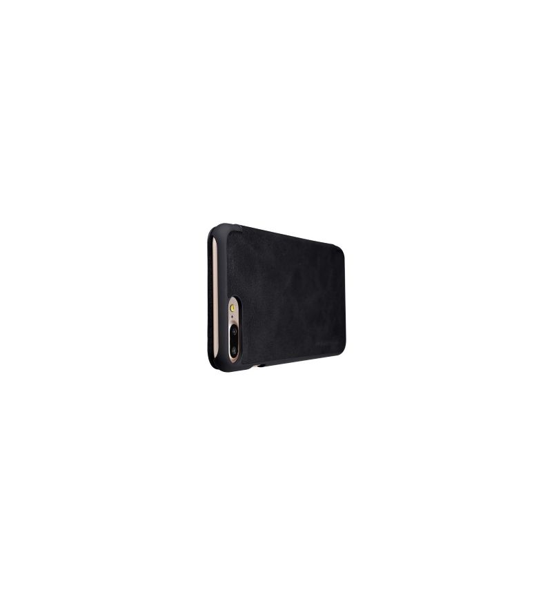 Flipové Pouzdro Na iPhone 8 Plus / 7 Plus Kožený Držák Karet Nillkin - Černý