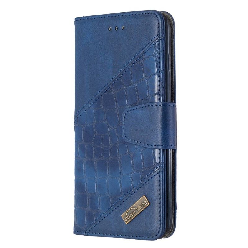 Flipové Pouzdro Na iPhone 8 Plus / 7 Plus Kožený Efekt Croc Aspect
