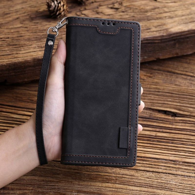 Flipové Pouzdro Na iPhone 8 Plus / 7 Plus Na Lana Držák Historických Karet