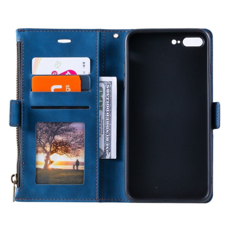 Flipové Pouzdro Na iPhone 8 Plus / 7 Plus Peněženkové Pouzdro Funkce Stojanu