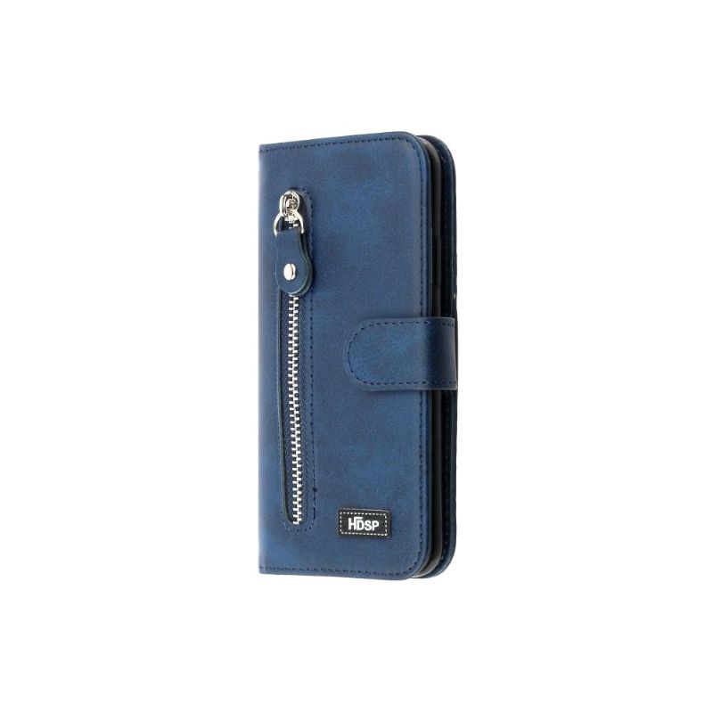Flipové Pouzdro Na iPhone 8 Plus / 7 Plus Zip Z Umělé Kůže