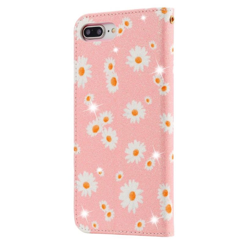 Kožené Pouzdro Na iPhone 8 Plus / 7 Plus Více Sedmikrásek