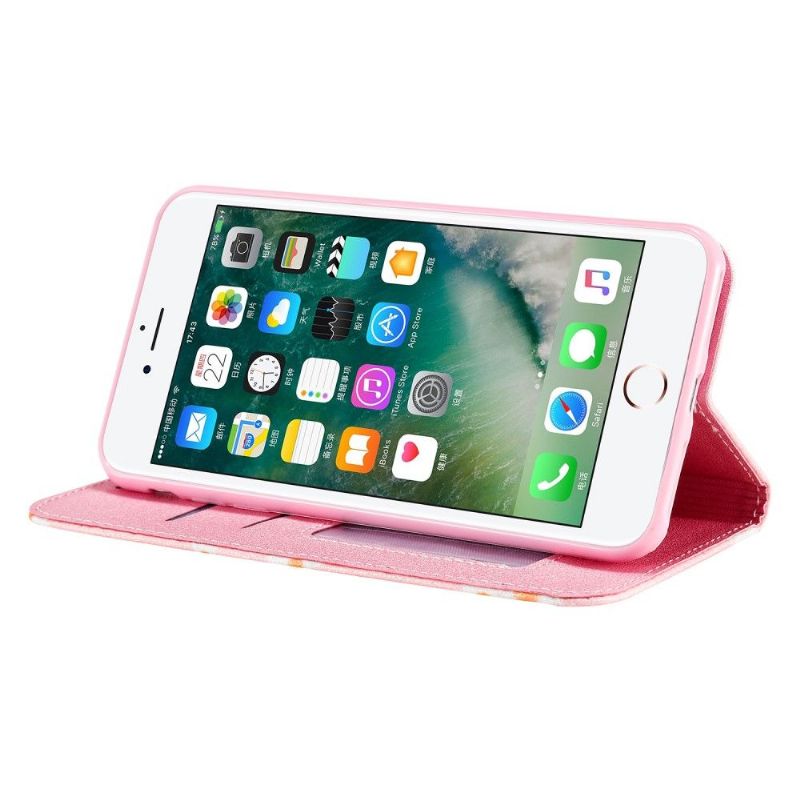 Kožené Pouzdro Na iPhone 8 Plus / 7 Plus Více Sedmikrásek