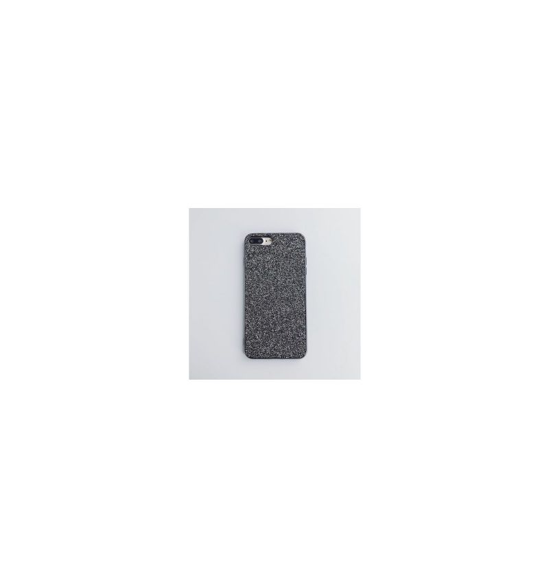 Kryt Na iPhone 8 Plus / 7 Plus Glamour Kamínky - Černé
