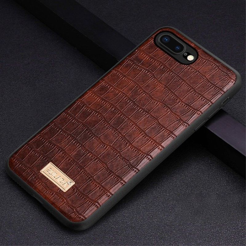 Kryt Na iPhone 8 Plus / 7 Plus Kožený Efekt Sulada Croc