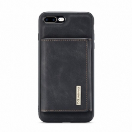 Kryt Na iPhone 8 Plus / 7 Plus S Držákem Magnetické Karty