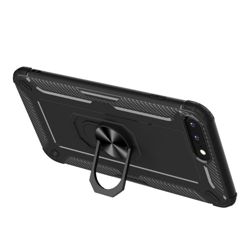 Kryt Na iPhone 8 Plus / 7 Plus Uhlíkový Kroužek