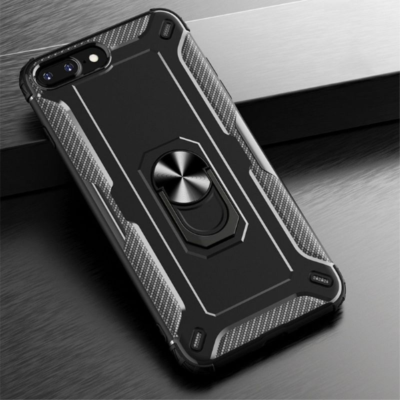 Kryt Na iPhone 8 Plus / 7 Plus Uhlíkový Kroužek